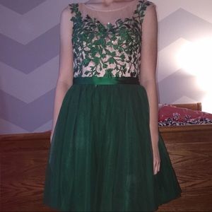 Sherri Hill Emerald Dress🌹